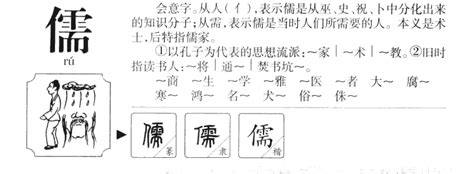 儒 意思|儒字的解释